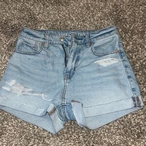 denim american eagle size 2 jean shorts